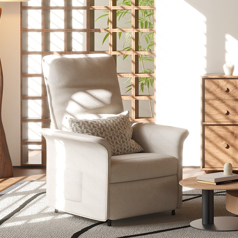 FLEXISPOT Fauteuil Relax Électrique - Inclinable 105°-155° - Dossier Et Pieds Réglables - Gris