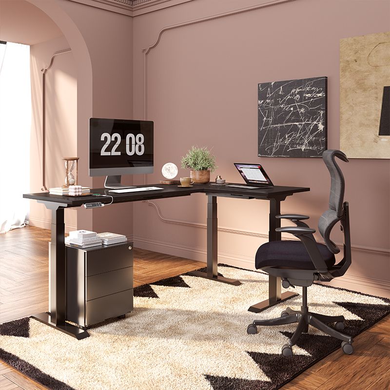 Scrivania Angolare Scrivania Con Altezza Regolabile Desk Scrivania