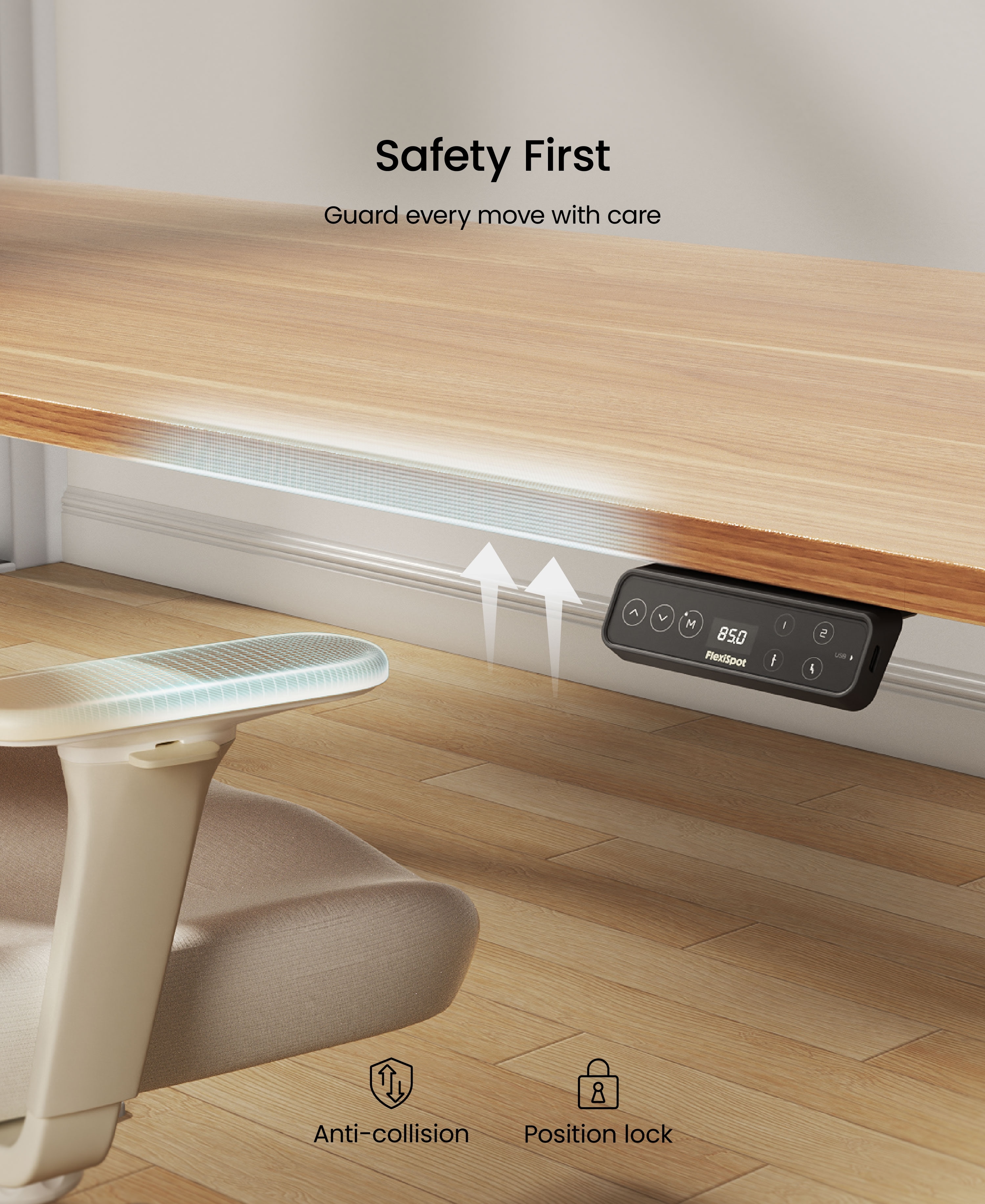 Next-Generation Height Adjustable Desk E7PRO | FlexiSpot