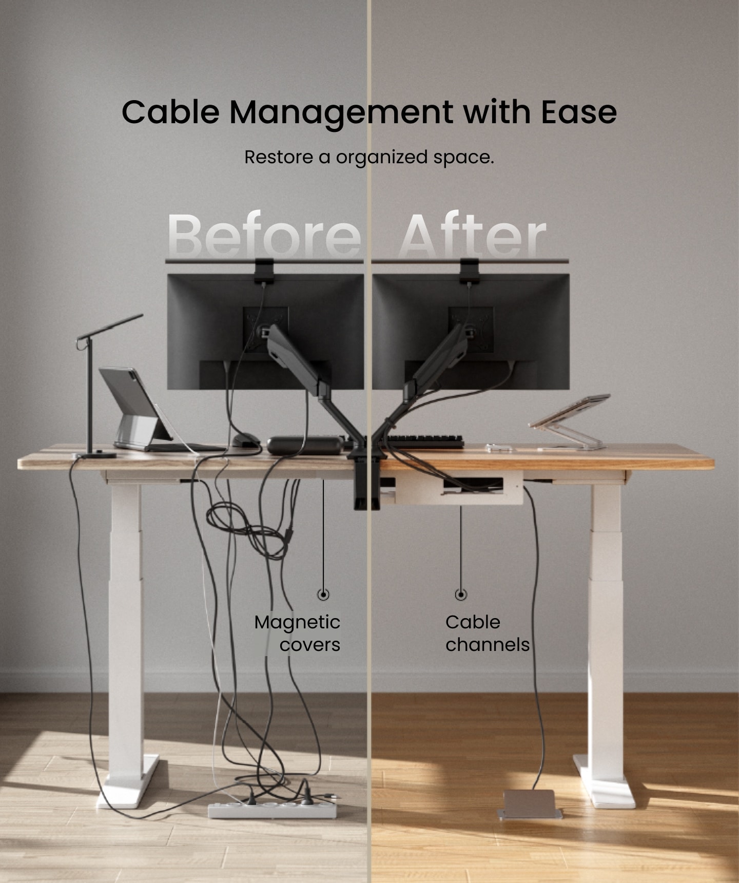 Next-Generation Height Adjustable Desk E7PRO | FlexiSpot