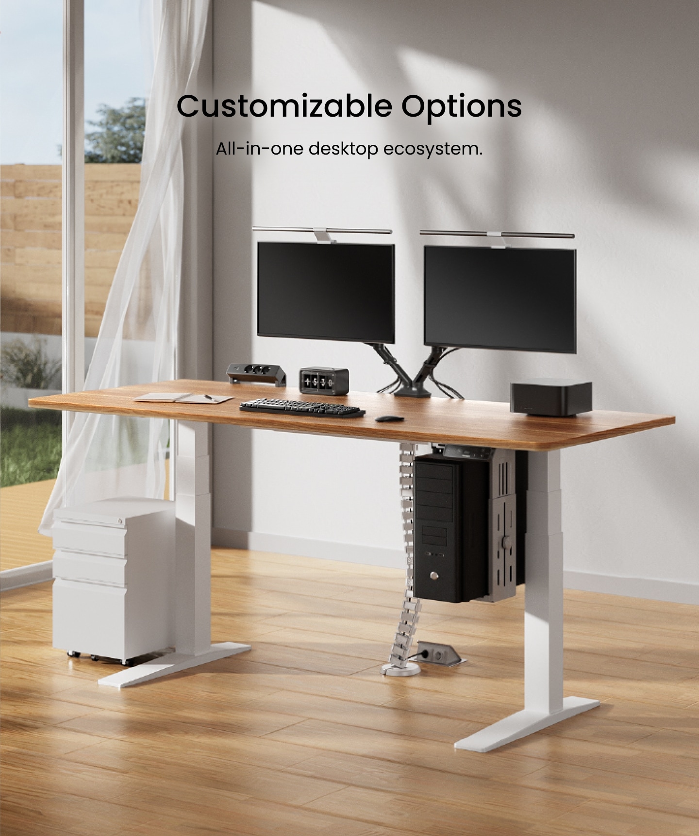 Next-Generation Height Adjustable Desk E7PRO | FlexiSpot