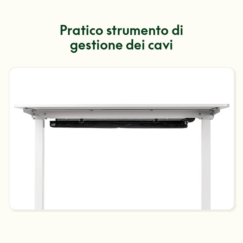 2 Avvolgicavo Estensibili Portatili - Organizer Per Cavi USB Con Supporto Telefono - Bianco