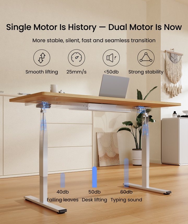 Flexispot E1 ホワイト L-Shaped Standing Desk E1L｜Flexispot | Flexispot