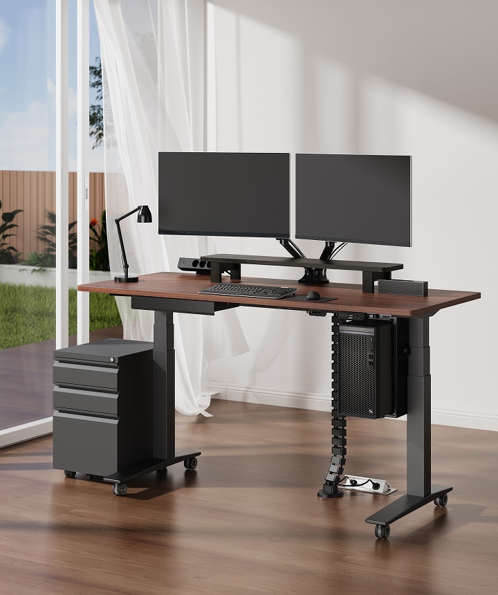 Elektrisch zit sta bureau E7 Pro | FlexiSpot NL