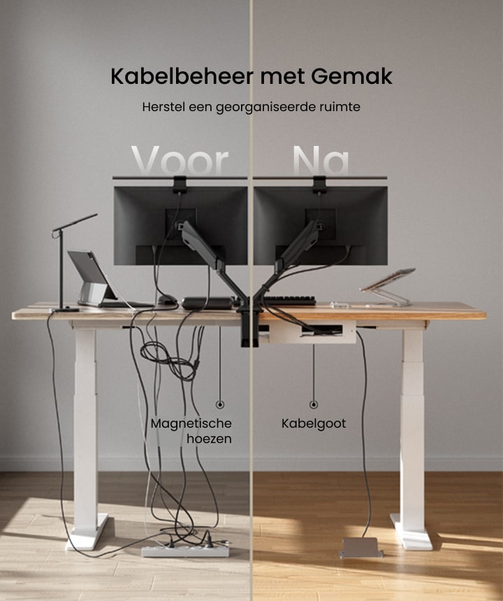 Elektrisch zit sta bureau E7 Pro | FlexiSpot NL