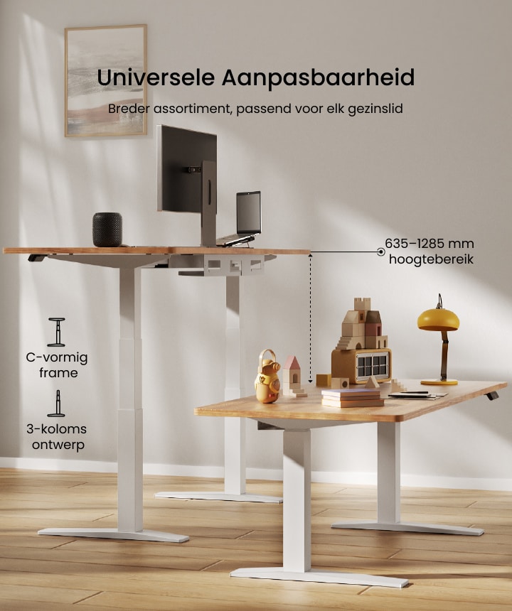 Elektrisch zit sta bureau E7 Pro | FlexiSpot NL