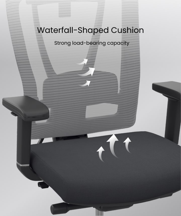 FlexiSpot フレキシスポット C7 air グレー Premium Ergonomic Office Chair C7 AIR | FlexiSpot UK