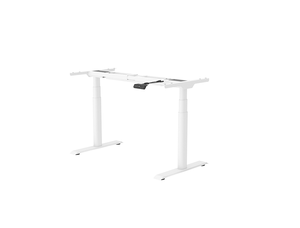 SIRHONA Scrivania Elettrica Seduto-in-Piedi 140x60cm Rinforzata Altezza Regolabile 70 115cm 4 Memorie Motore Senza Spazzole Bianco 98484537