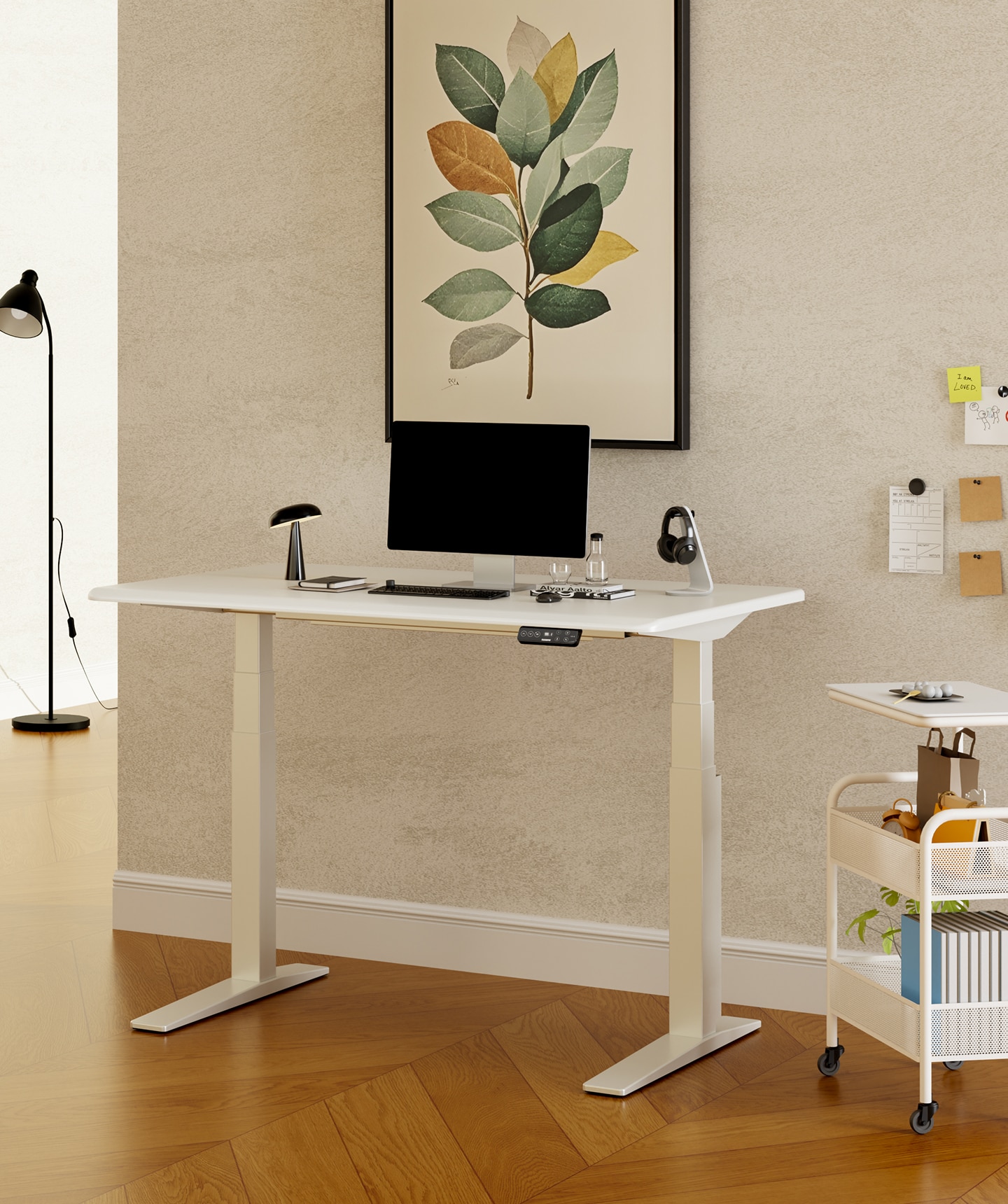 E7 Flow Standing Desk Set with Cable Management | FlexiSpot