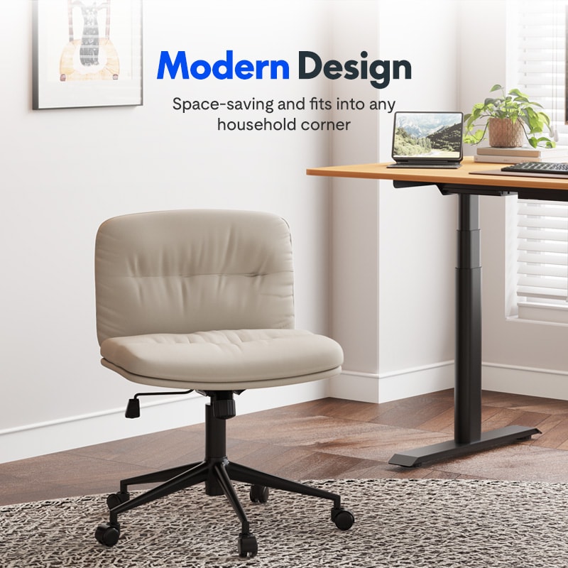 Armless Chairs Best Small Space Office Chair Amish Handcrafted