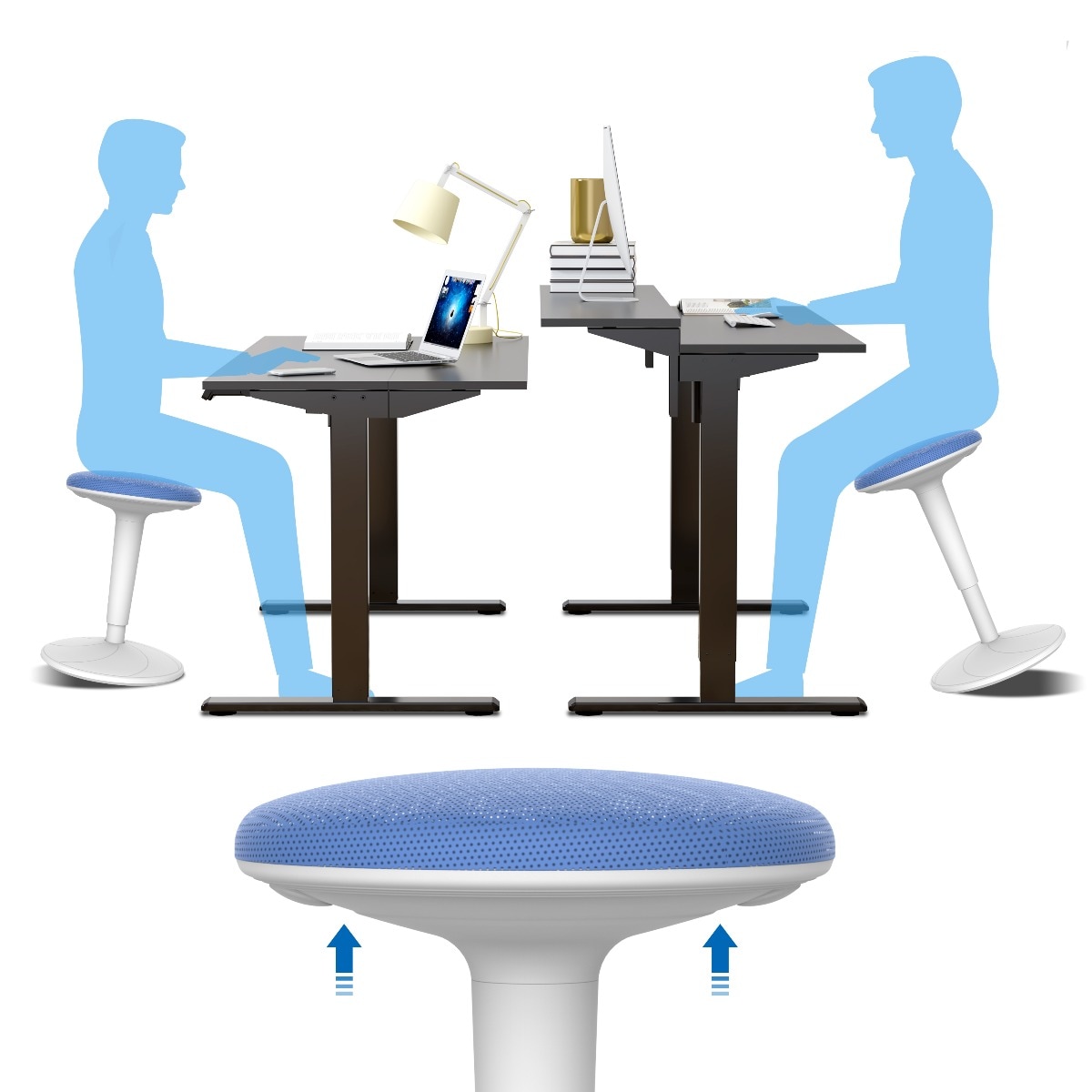 Active Seat Standing Stool For Desk Active Seating Chair BH3丨