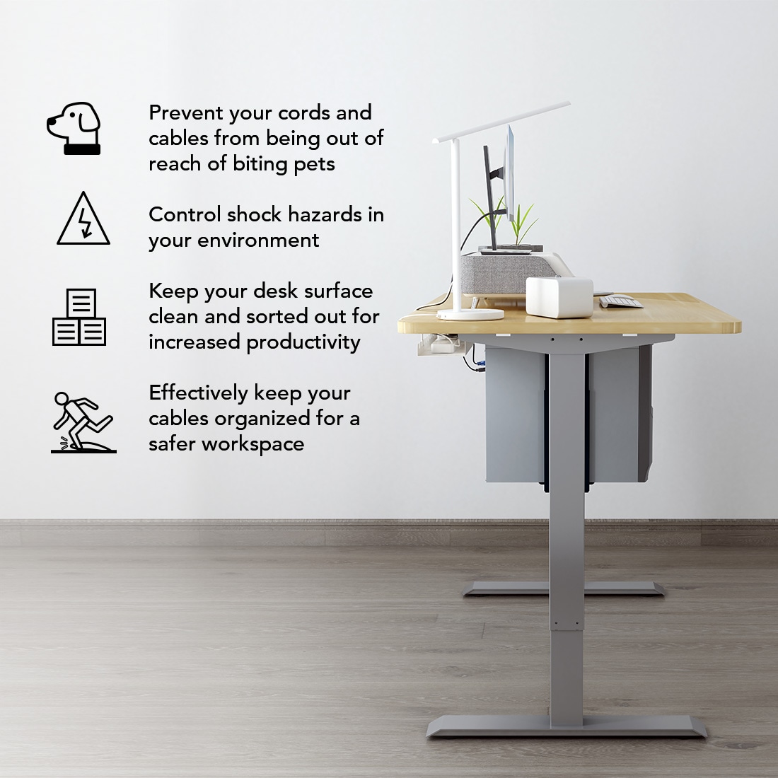 Desk Cable Duct cmp502 | FlexiSpot