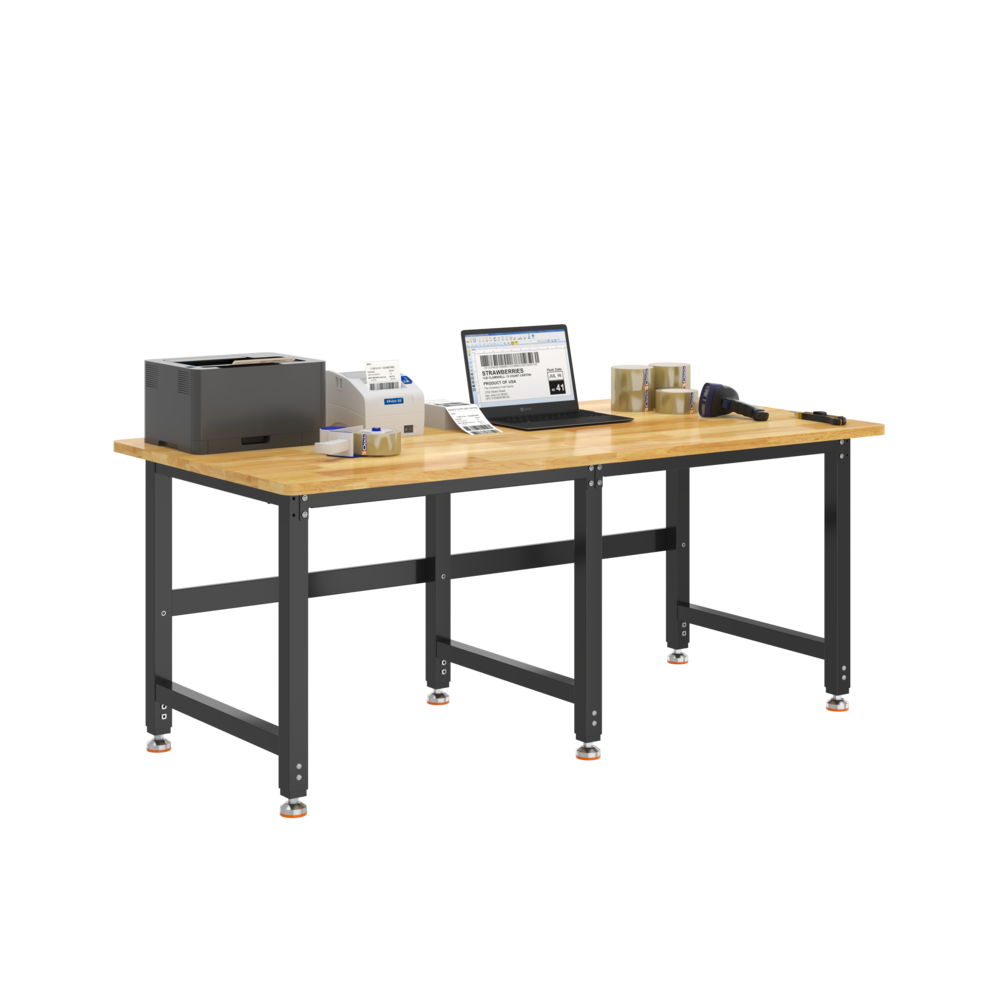 Schwerlast-Industrie-Packtisch – 1830 × 900 mm, Tragfähigkeit bis 1.360 kg_4Dock