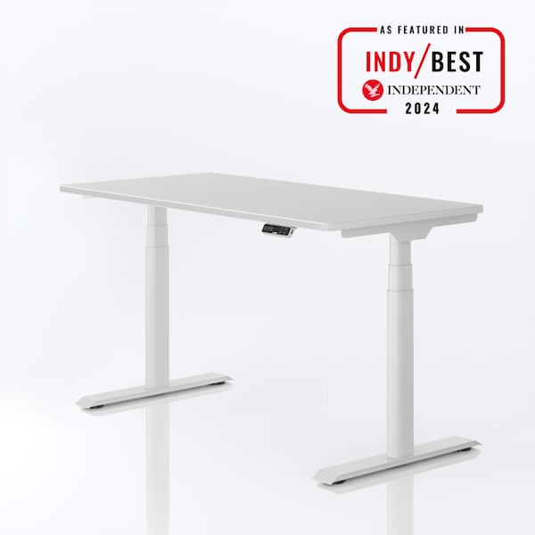 Standing desk without shop top