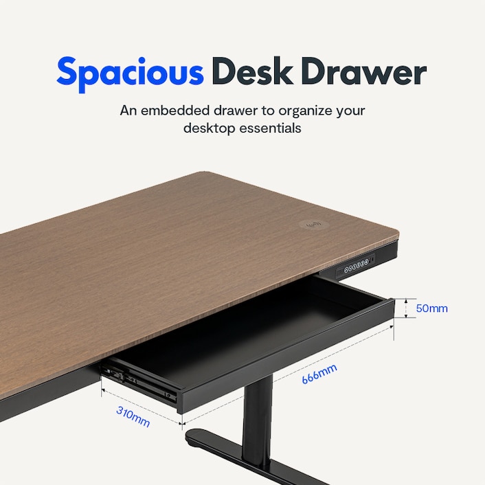 Jarvis bamboo desk drawer hot sale