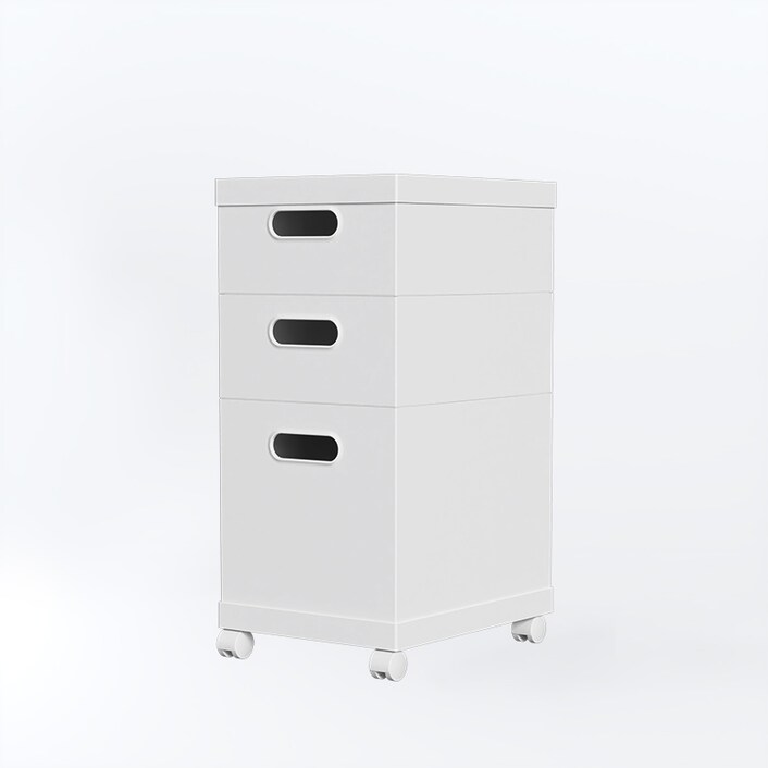 3 drawer plastic file sales cabinet on wheels