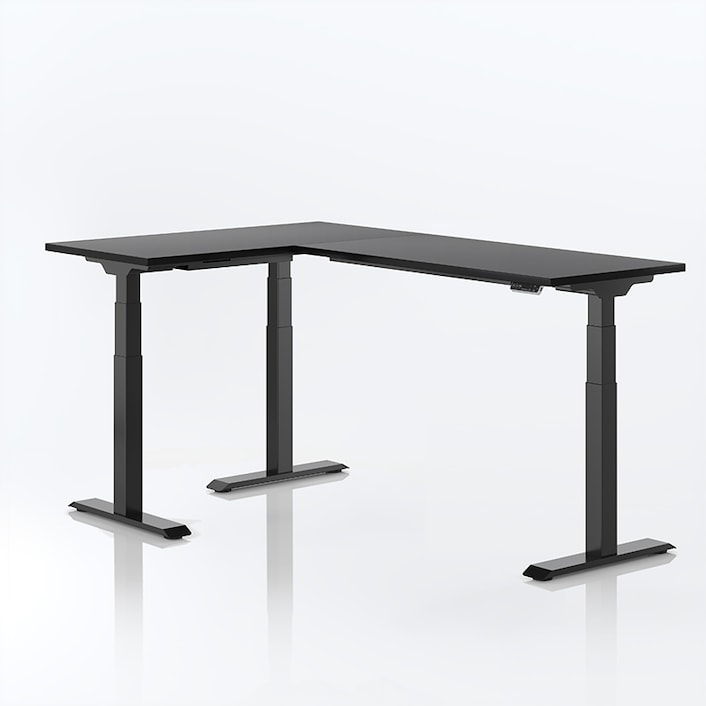 Flexispot l cheap shaped desk