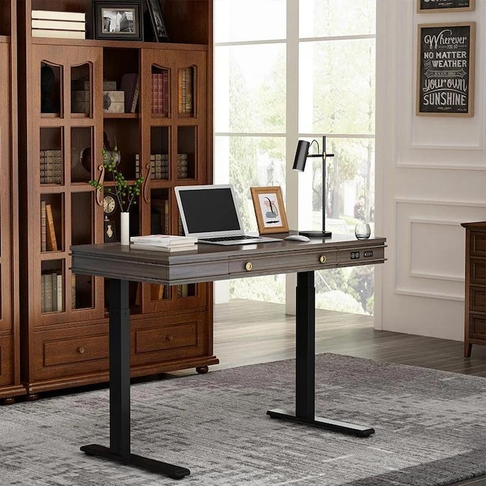 Retro standing deals desk