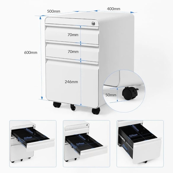 Cb2 white sale file cabinet