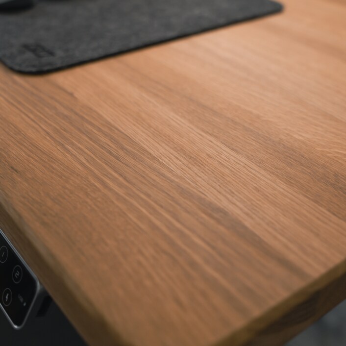 Solid Oak Wood Table Top FlexiSpot