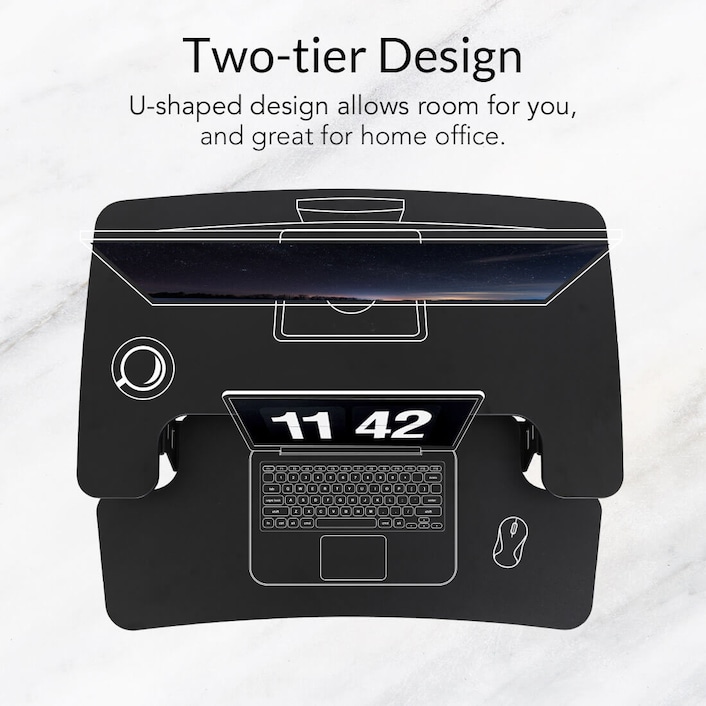AlcoveRiser Standing Desk Converters M7 FlexiSpot