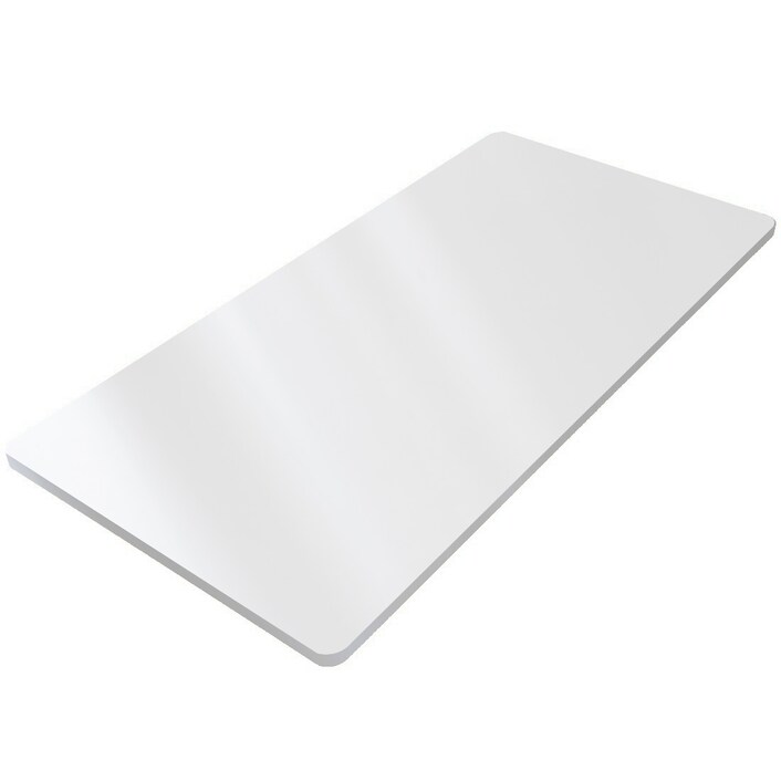 White desk shop top