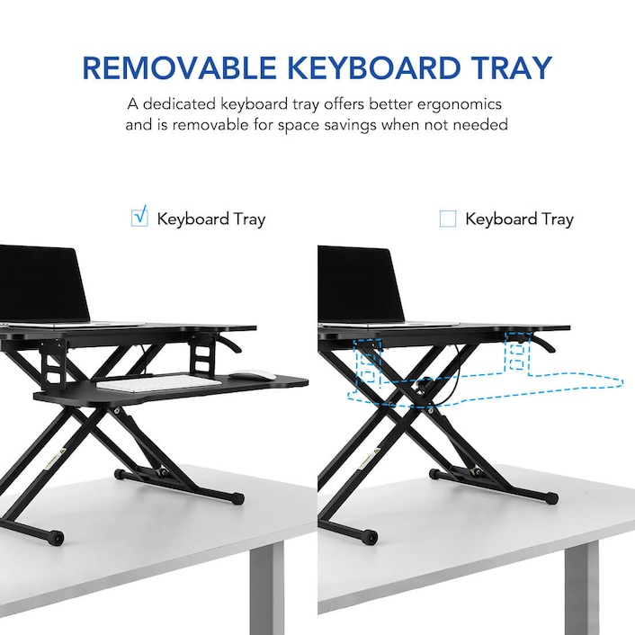 Rising keyboard hot sale tray