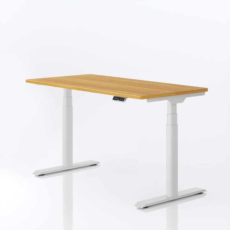 Disfruta del confort de trabajar sobre una mesa- escritorio de madera