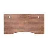 Flexispot Curvo 140x70cm Piano Tavolo Nero/Bianco/Acero/Marrone
