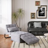 FlexiSpot Divano Letto Singolo Pieghevole XC-TG1 Grigio scuro