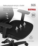Krzesło Biurkowe Ergonomiczne BS8-PRO | FlexiSpot PL