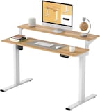 FlexiSpot vici duplex standing desk, with a 71-123cm height range.