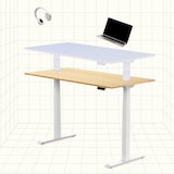 FlexiSpot single frame E7, with a 58-123cm height range.