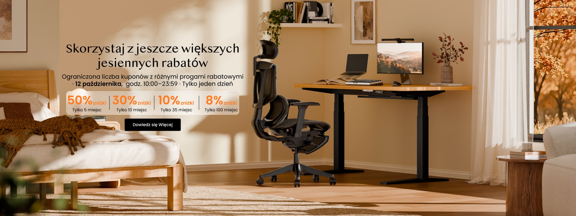 Skorzystaj z jeszcze większych jesiennych rabatów